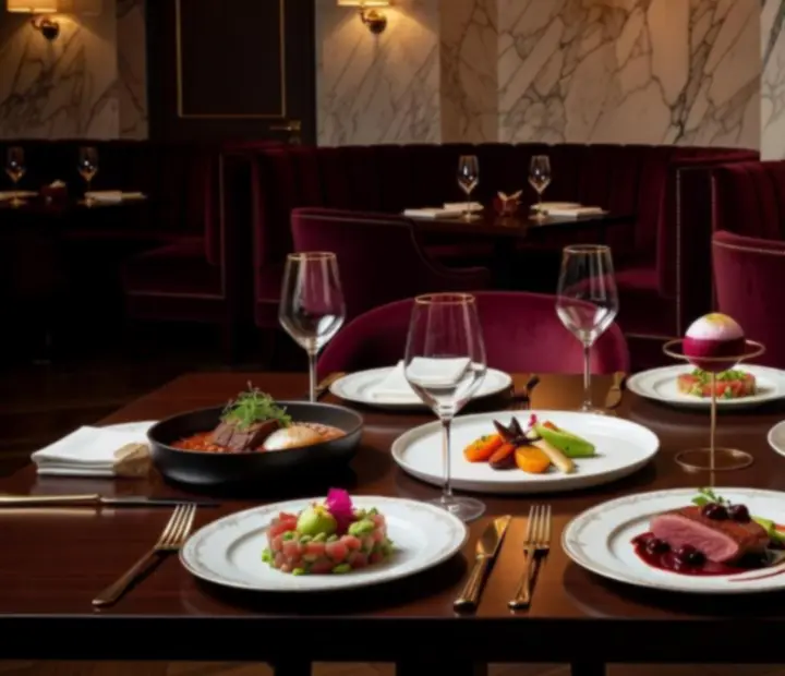 Prémium gourmet fogások elegáns tálalásban